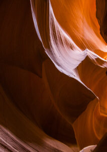 Antelope Canyon 1 - Photo by Ron Miller - ronmiller.com