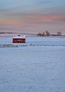 Red Barn - Photo by Ron Miller - ronmiller.com